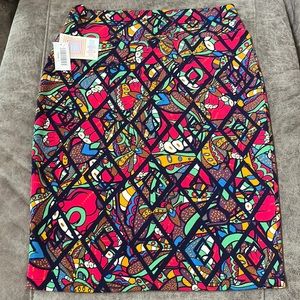 NWT LuLaRoe Cassie Pencil Skirt Size: Large